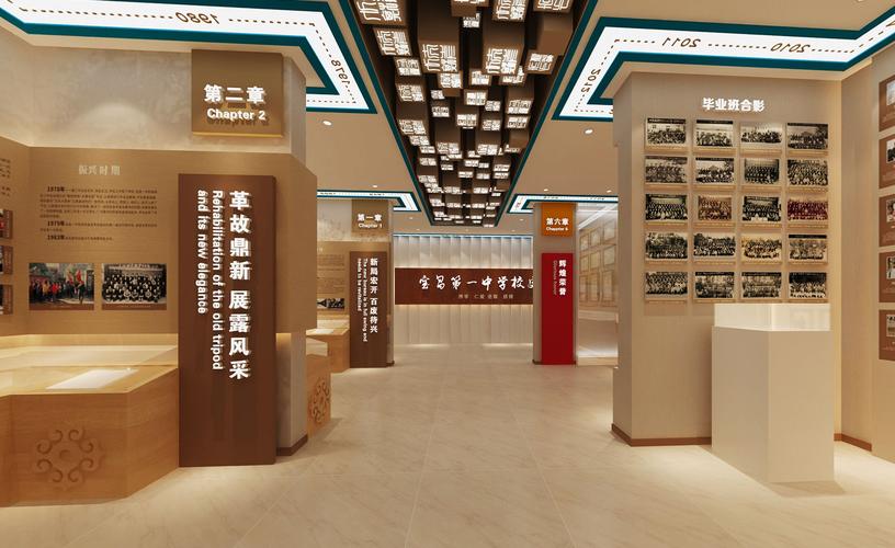 校園校史館設計展示什么內容？