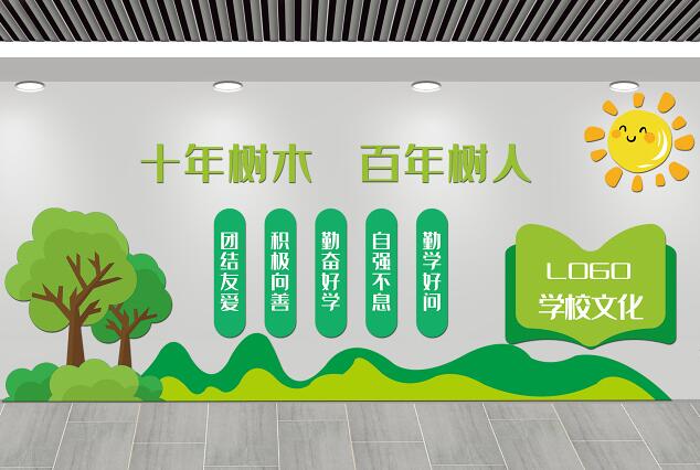 校園文化墻設計中有哪些不同
